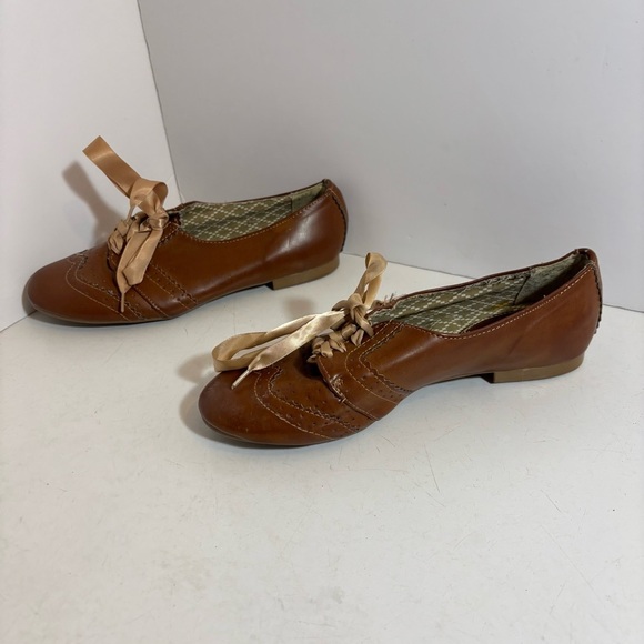 🛍️3/$30 Nicole women’s brown lace up oxfords in size 6.5 - Picture 4 of 10